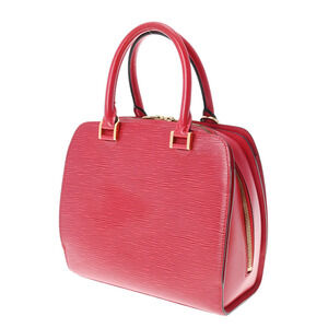 Louis Vuitton Leather Epi Handbag Pont Neuf Red